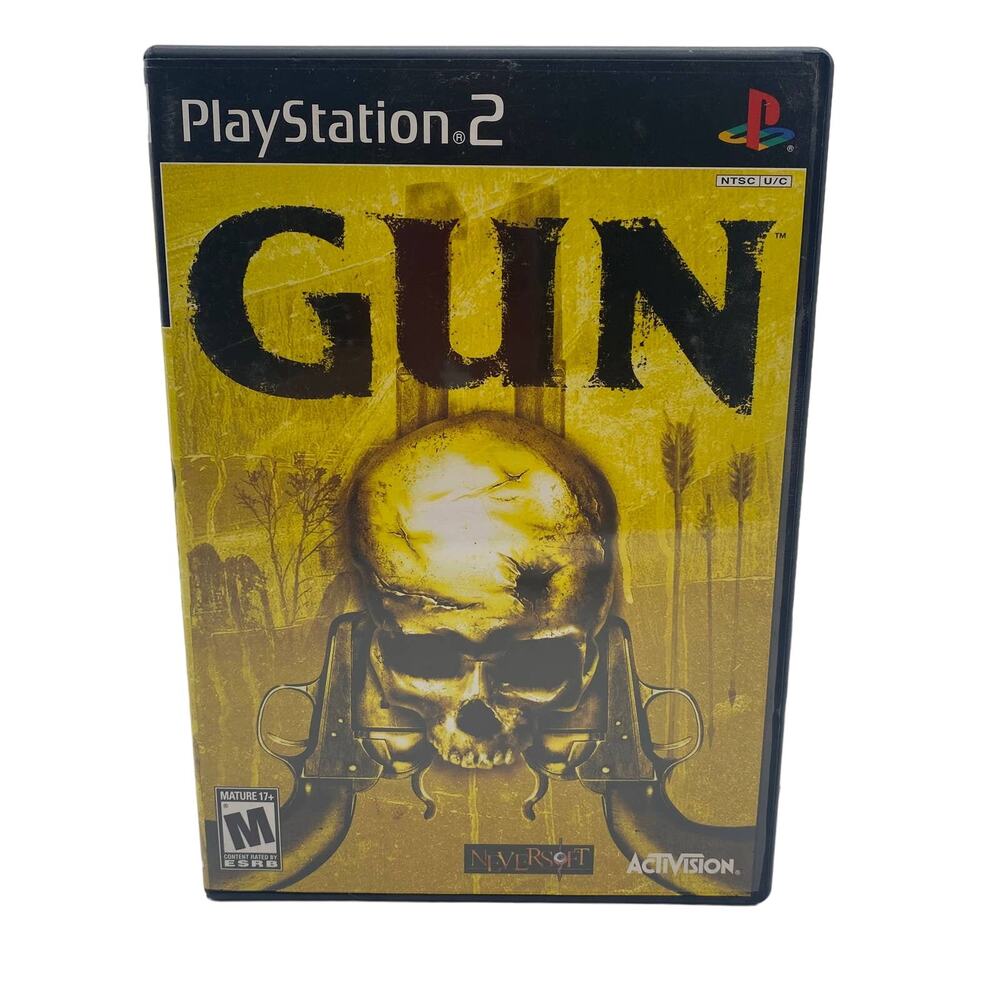 Gun Sony PlayStation 2 Activision Game EUC Tested